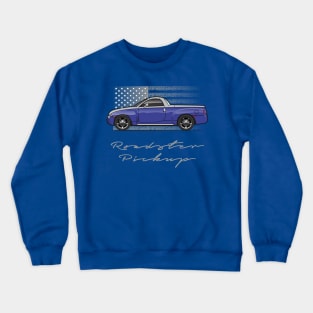 Blue and Silver Crewneck Sweatshirt